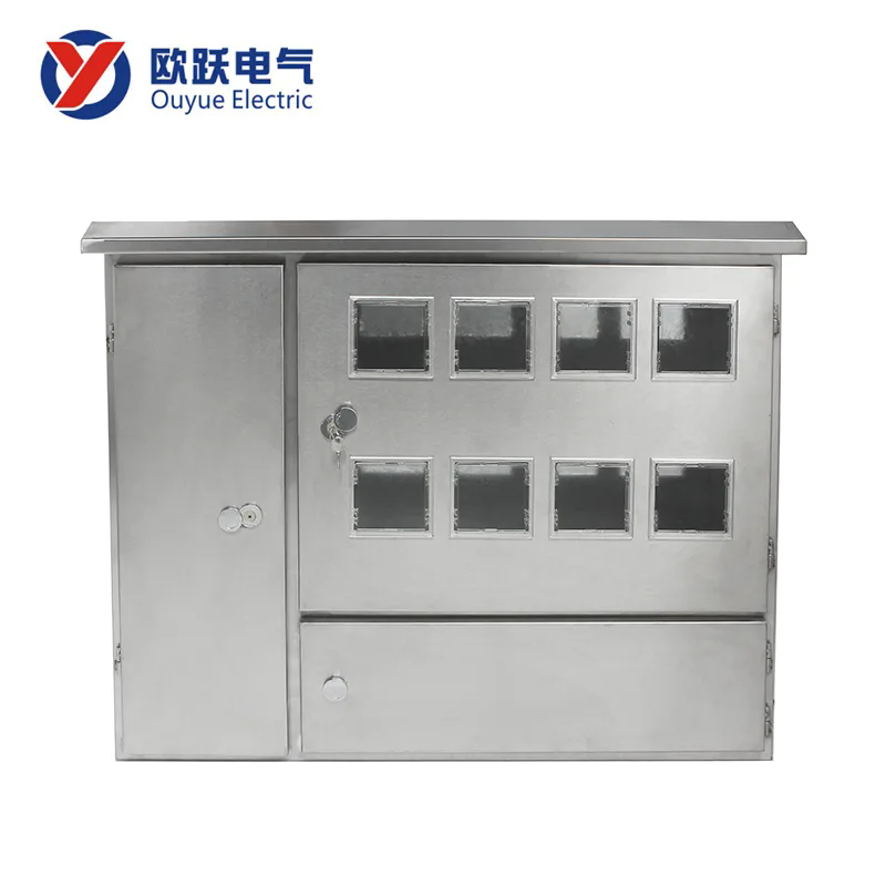 Iron Outdoor Rainproof Electricity Meter Box